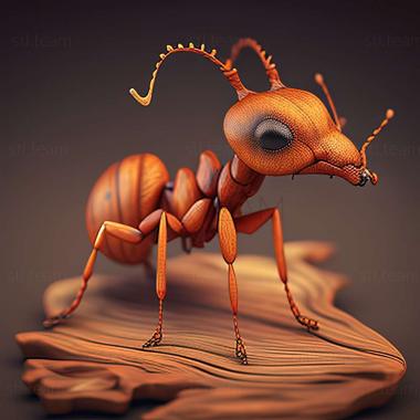 3D модель Pheidole praeusta (STL)